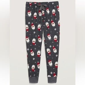 Old Navy Santa Flannel Pajama Bottoms Women’s Size M